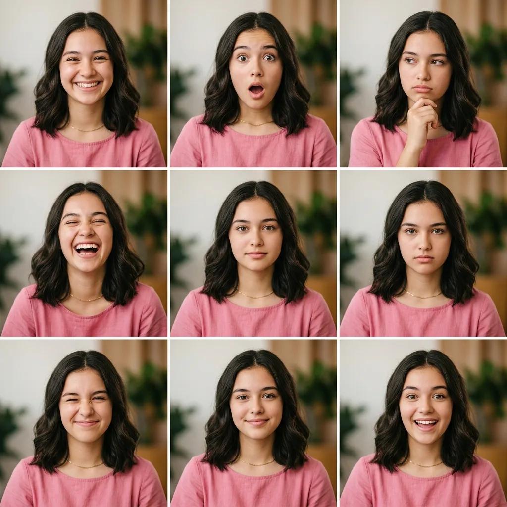 九宮格表情包 風格預覽